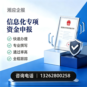 北京信息化专项资金申报服务