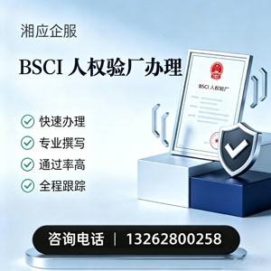 北京BSCI人权验厂申请服务